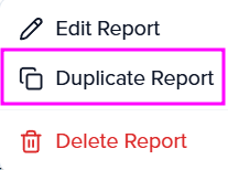 Create Custom Reports